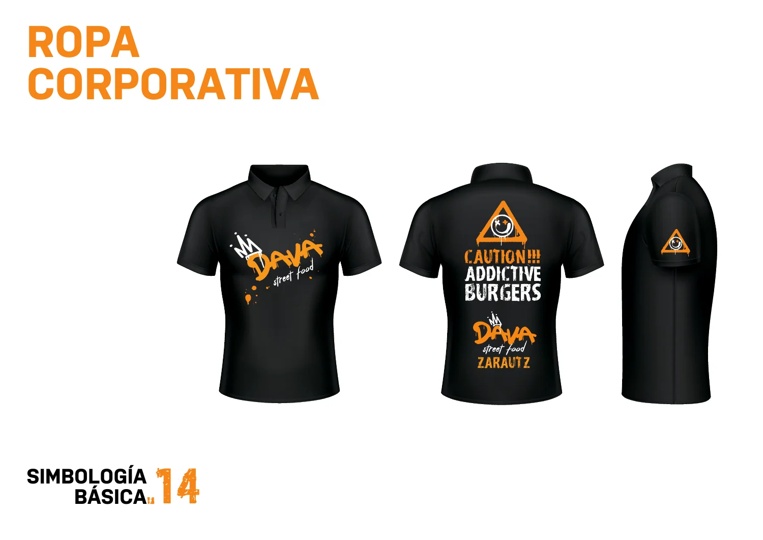 Identidad DAVA aplicada a ropa corporativa